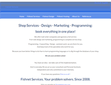 Tablet Screenshot of fishnet-services.com